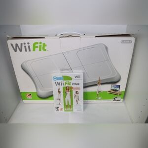 Wii Fit Balance Board with Wii Fit Plus Game